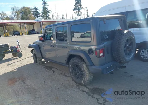 2021 Jeep Wrangler Unlimited Willys 4X4 from USA, damaged, VIN 1C4HJXDG6MW549236